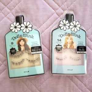 Dolly Wink #9 Natural Dolly & #14 Natural Cute Eyelashes